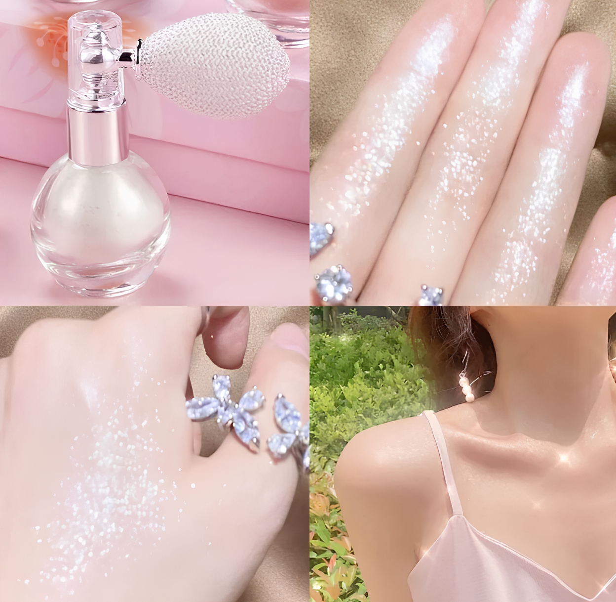 Iluminador em Spray Rosto e Corpo Amor Anjo