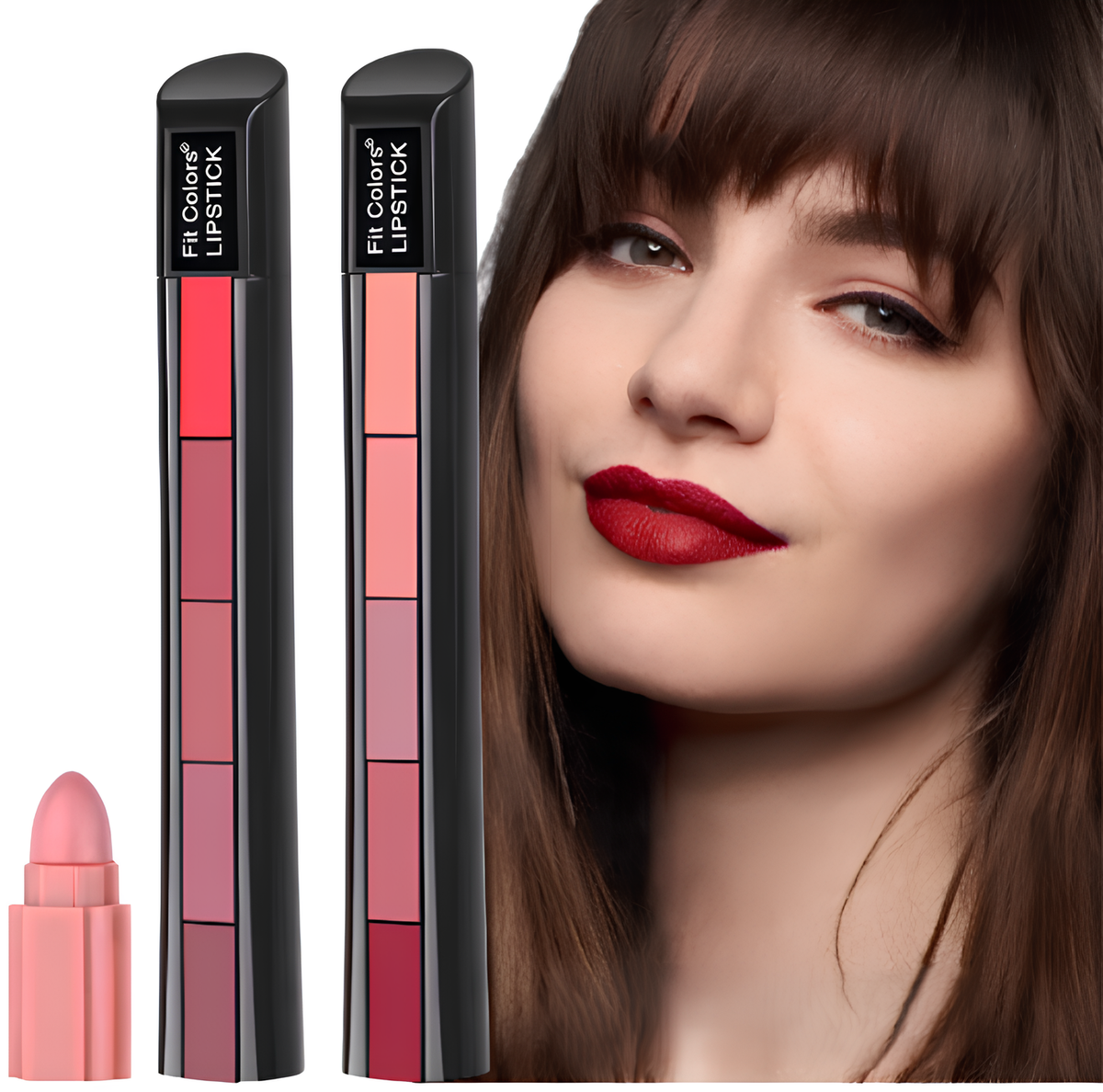 batom 5 em 1 sra beauty em bastão
