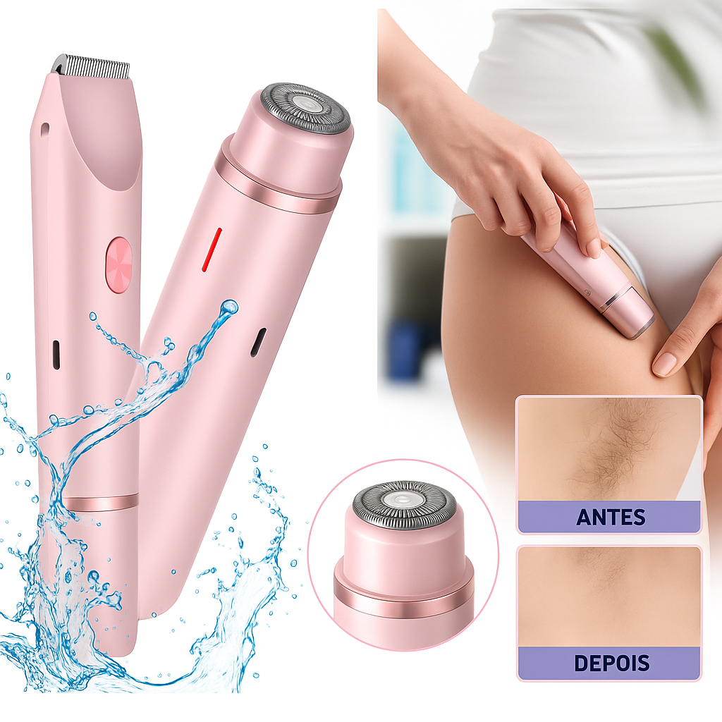 depilador feminino a prova de agua 